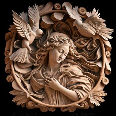 3D model sandro botticelli (STL)